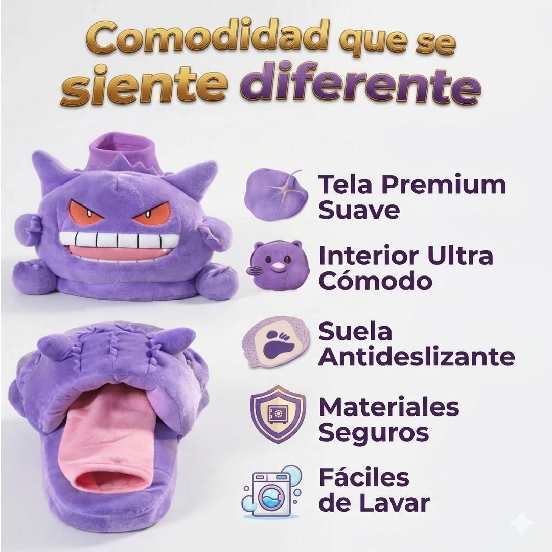 Pantuflas Plush Fantasma™ – Ultra Suaves y Cálidas