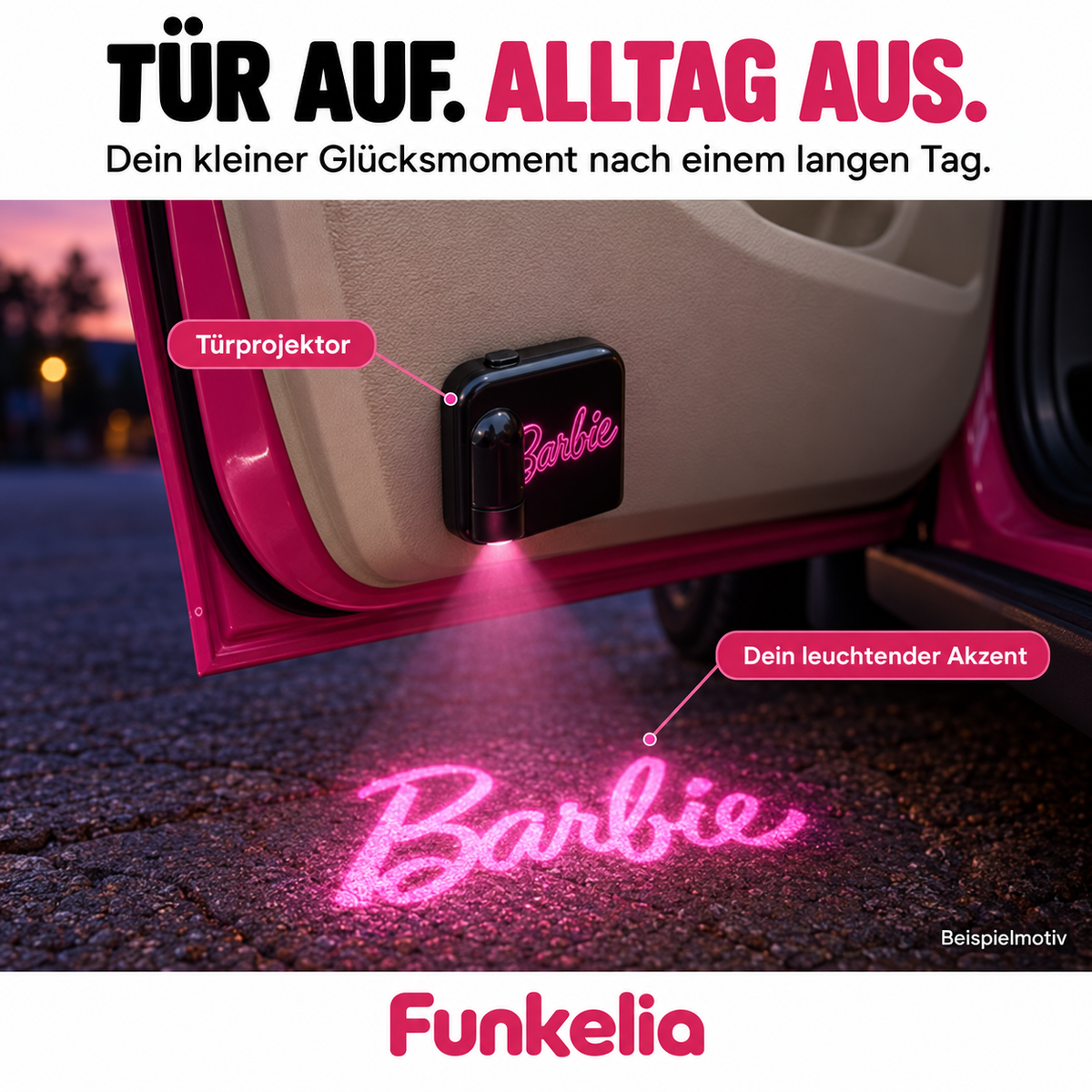 Türprojektor mit deinem Wunschdesign